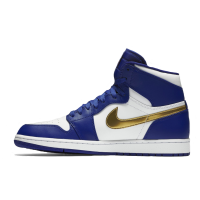 Nike Air Jordan Retro 1 High Og Blue (синие с золотым) 